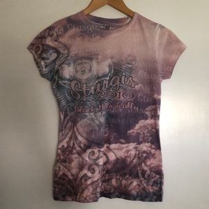 T-shirt Biker Girl Sturgis 2010